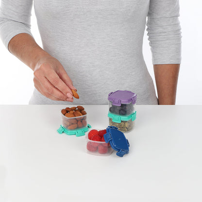 Sistema Mini Snackbøtter to go, Knick Knack 62ml - 4-pk