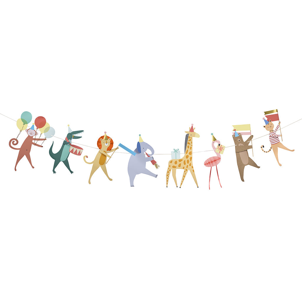 Meri Meri girlande, Dyreparade - 3 meter