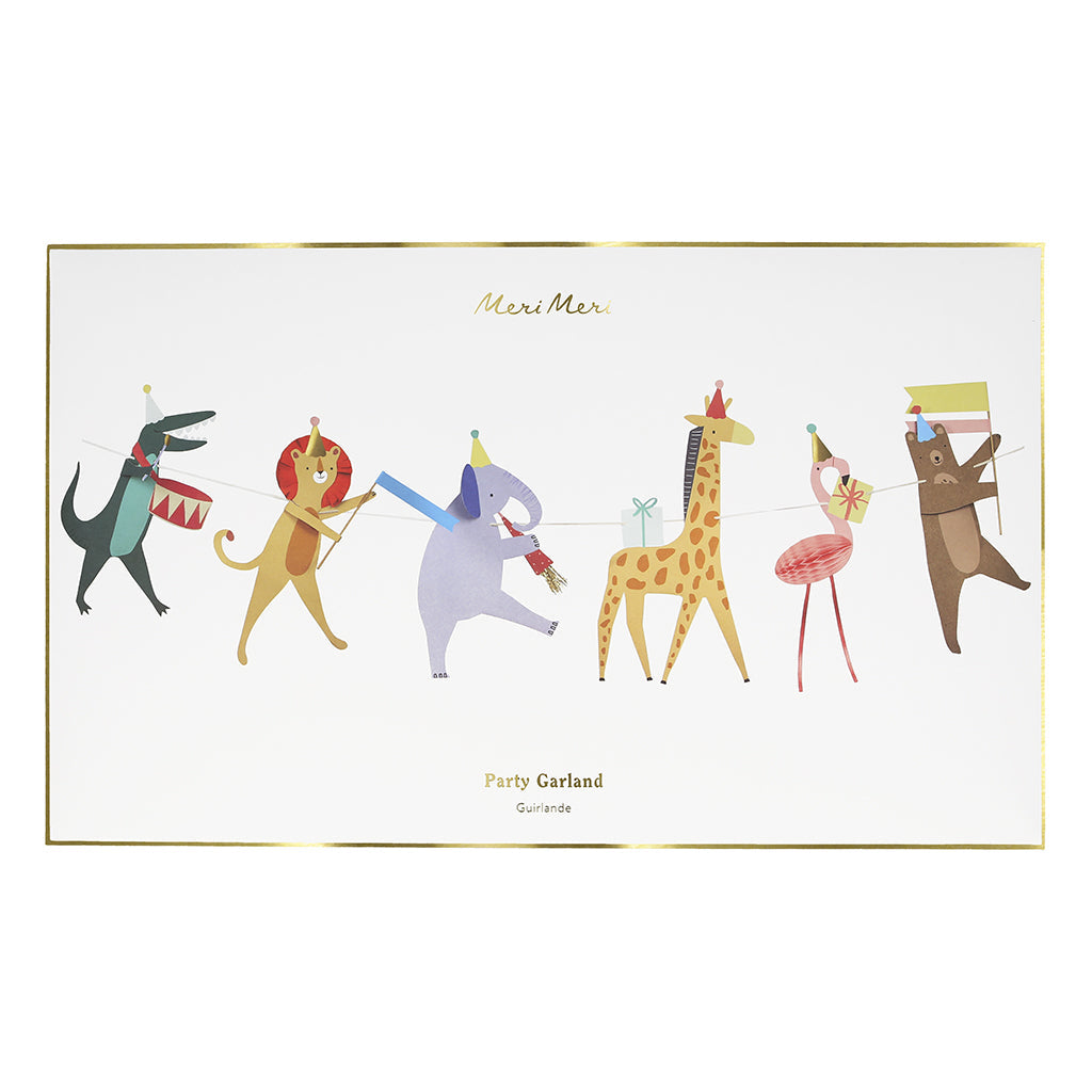Meri Meri girlande, Dyreparade - 3 meter