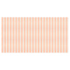 Meri Meri papirsdug, Peach stripe - 259 x 137 cm
