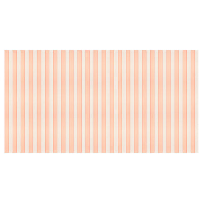 Meri Meri papirsdug, Peach stripe - 259 x 137 cm