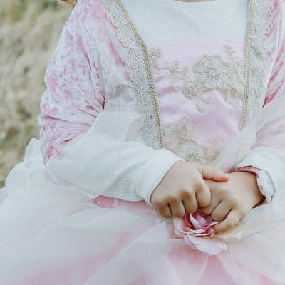 Great Pretenders utkledningstøy, Prinsessekjole i gyllen rose - str. 3-8 år