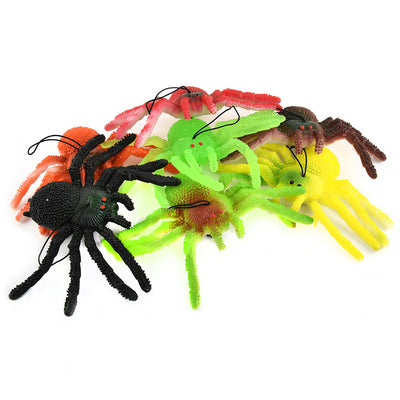 Robetoy gummidyr, Edderkopp - assorterte farger
