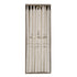 Meri Meri kage lys med sølvglimmer