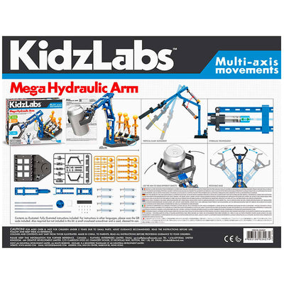 KidzLabs, eksperimentsett -  Mega Hydraulic Arm