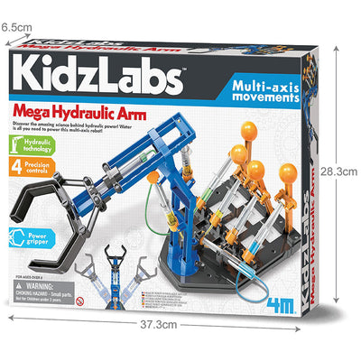 KidzLabs, eksperimentsett -  Mega Hydraulic Arm
