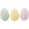 Egg i plast, Dekorasjonsegg, 12 stk. Pastellfarger