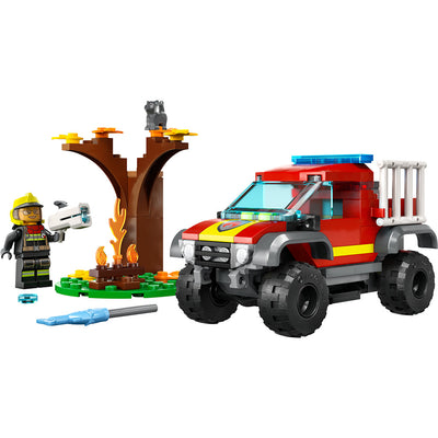 LEGO® City Fire, Firhjuldreven redningsbil