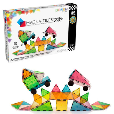Magna-Tiles Grand Prix Frost, 50 dele