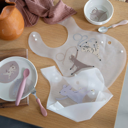 Sebra tallerken, dyb - Teeny Toes