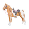 Our Generation dukketilbehør, Palomino hest med lang manke