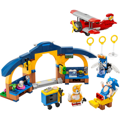 LEGO® Sonic the Hedgehog™ – Tails' værksted og Tornado-fly