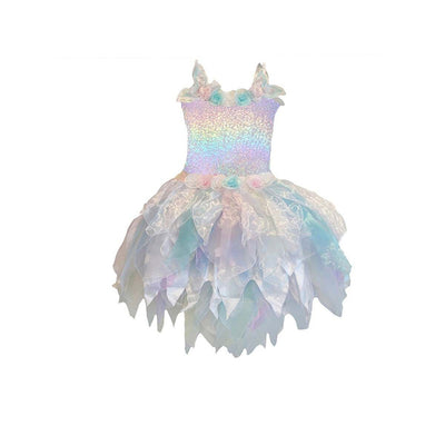 All dress up, Unicorn princess kjole - Str. 3-5 år