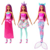 Barbie dukke, Dress up - Havfrue m. fantasi-tilbehør