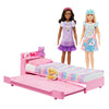 Barbie dukketilbehør, My First Barbie bedtime - Seng og tilbehør