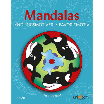 Mandalas malebok, yndlingsmotiver, Favorittmotiv - fra 4 år