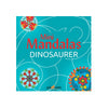 Mandalas malebok mini, dinosaurer
