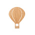 ferm Living væglampe, Luftballon - olieret eg