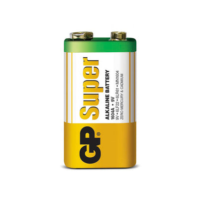 Batteri, GP Super Alkaline 9V 1 stk.
