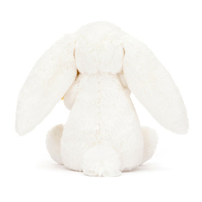 Jellycat bamse, Bashful kanin, Creme påskelilje - 18 cm