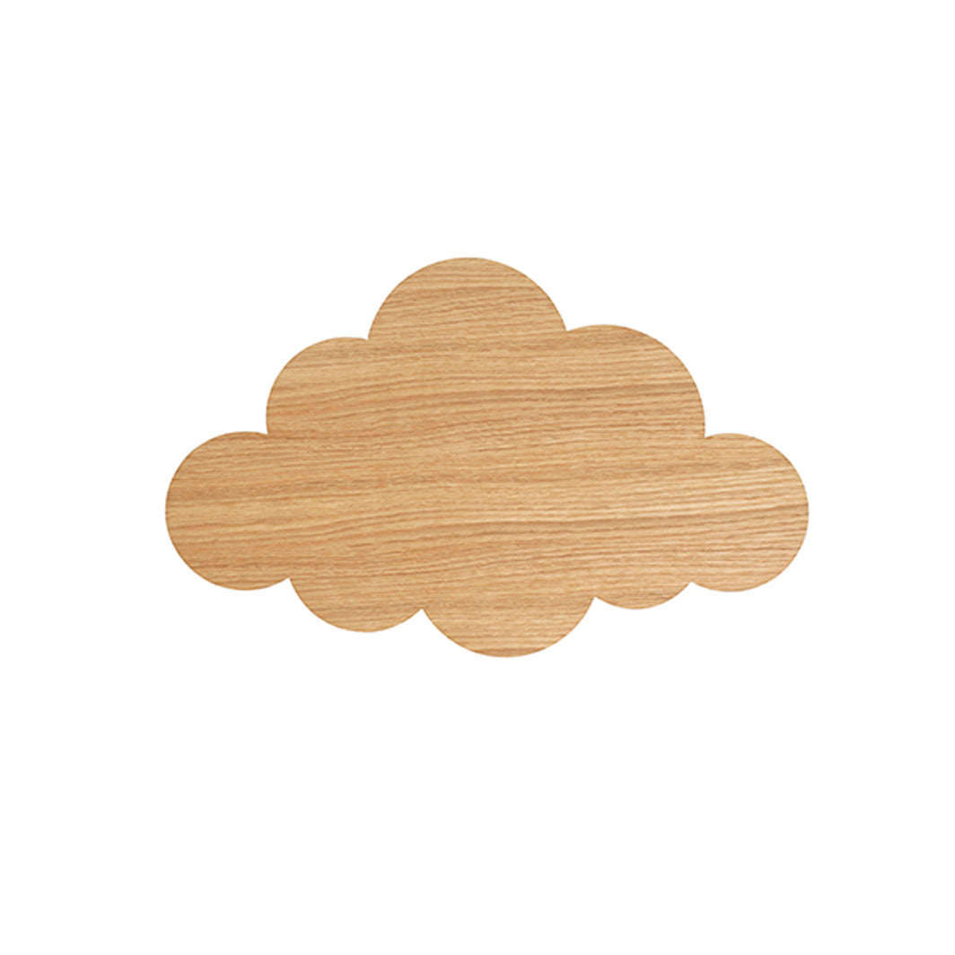 ferm Living væglampe, Cloud - olieret eg