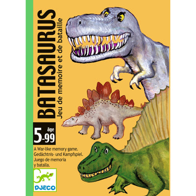 Djeco kortspil, Batasaurus - memoryspil til rejsen
