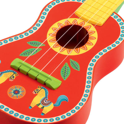 Djeco guitar i træ - musikinstrument
