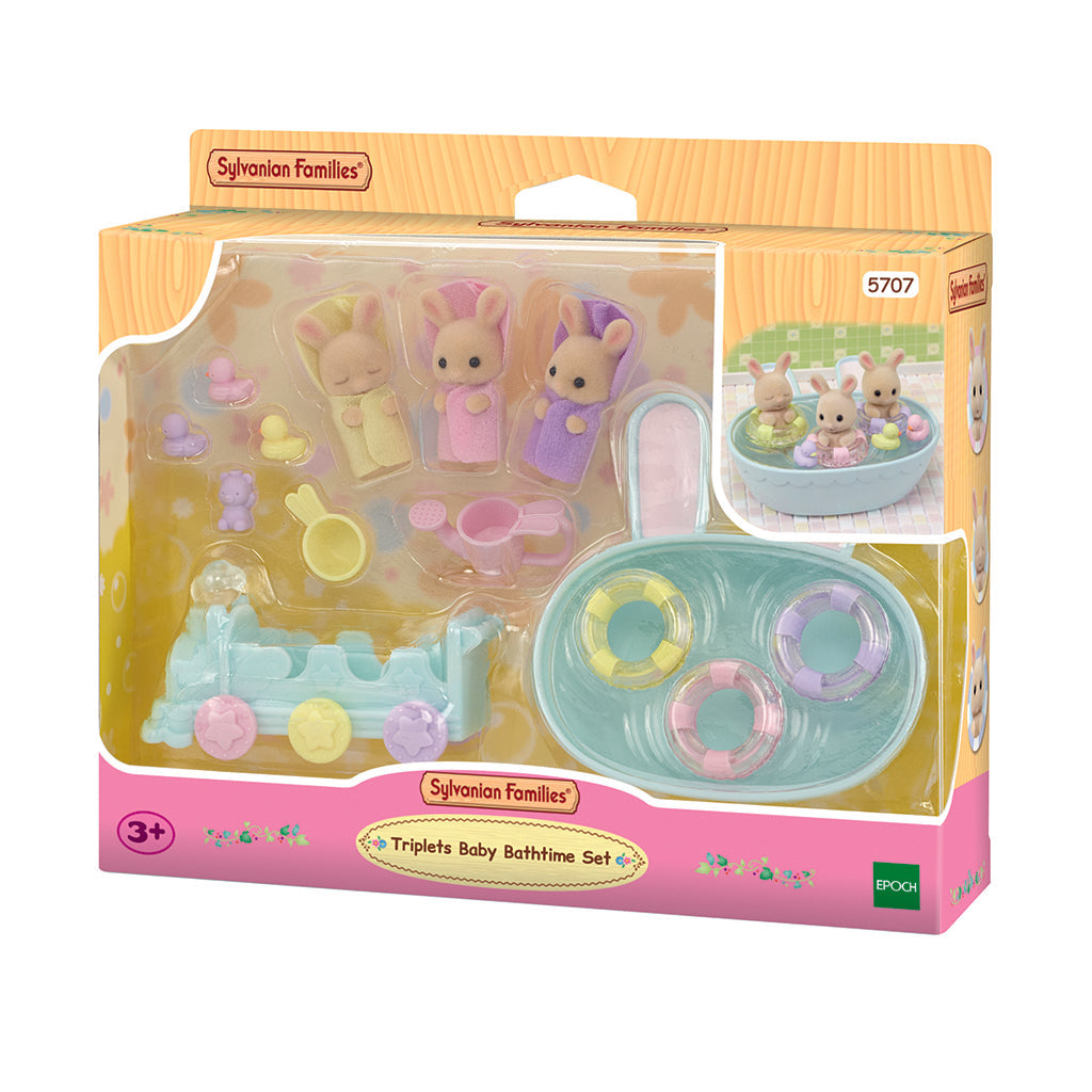 Sylvanian Families, Trillingernes Badetid&