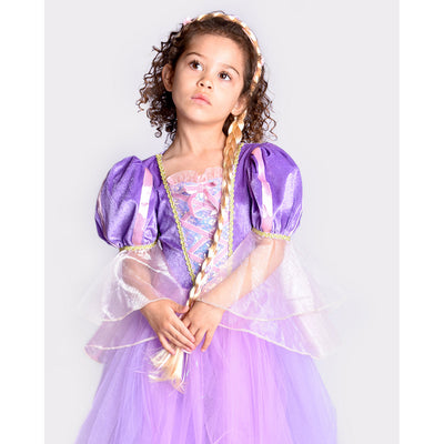 Den goda Fen, Prinsessekjole, Rapunzel - Str. 2-8 år