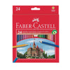 Faber-Castell, 24 stk farveblyanter