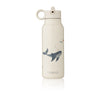 Liewood Falk water bottle, termoflaske 350 ml. - Sea creature/ Sandy