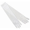 Great Pretenders udklædningstøj, lange handsker - hvid