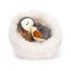 Jellycat bamse, Hibernating Pingvin - 13 cm