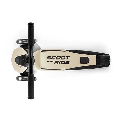 Scoot and Ride Highway Kick 5, sparkesykkel - LED Ash