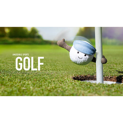 Jellycat bamse, Amuseable Sports Golf Ball - 6 cm