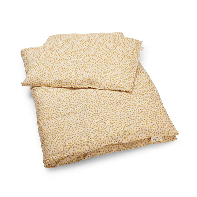 Konges Sløjd voksensengetøj, økologisk - Buttercup yellow