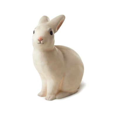 Kaninlampe med lyserød næse til børneværelset