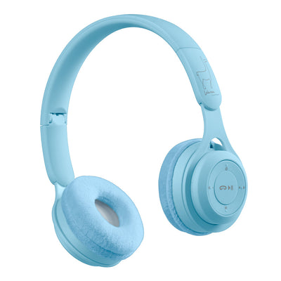 Lalarma trådløse høretelefoner m. max 85 DB, Blue pastel