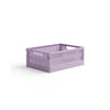 Made Crate, Sammenleggbar mellomstor kasse - Lilac