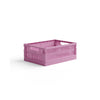Made Crate, Sammenleggbar mellomstor kasse - Soft fuchsia