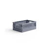 Made Crate, Sammenleggbar minikasse - Blue grey