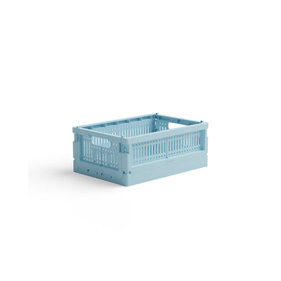 Made Crate, Sammenleggbar minikasse - Crystal blue