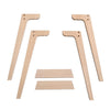 Oliver Furniture, Ekstra ben til Wood skrivebord - Flere størrelser