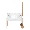 Oliver Furniture, Wood Co-sleeper, vugge og benk - Multifunksjon babyseng