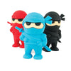 Ooly Viskelærsett m. 3 ninjafigurer