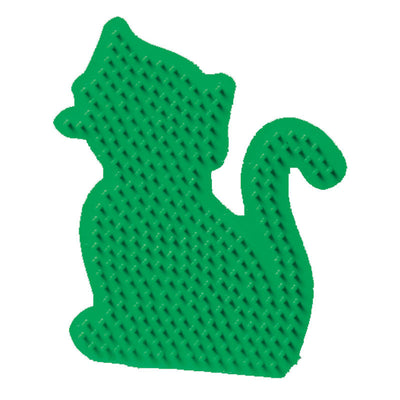 Perleplate, katt - grønn