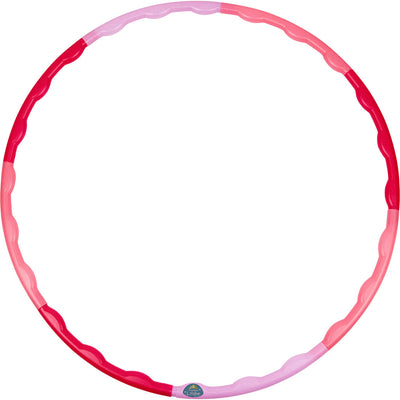 Prinsesse Lillefe Hula-hoop, 8-delt hula hoop ring m. rød og lilla