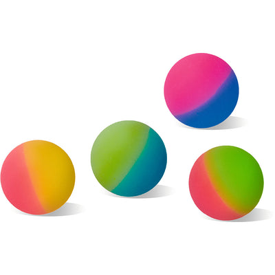 Sprettball med ton-i-ton, forskjellige farger