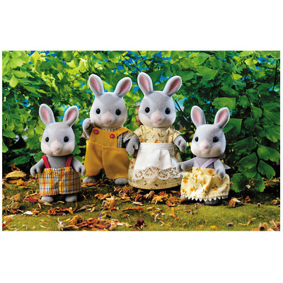 Sylvanian Families, familien kanin - grå