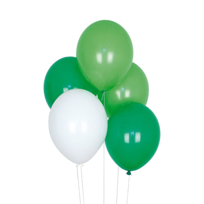 My Little Day balloner, Trio Mix grønn -  10 stykker.